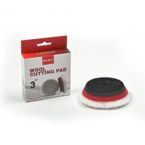 MAXSHINE - Wool Cutting Pad 3 inch