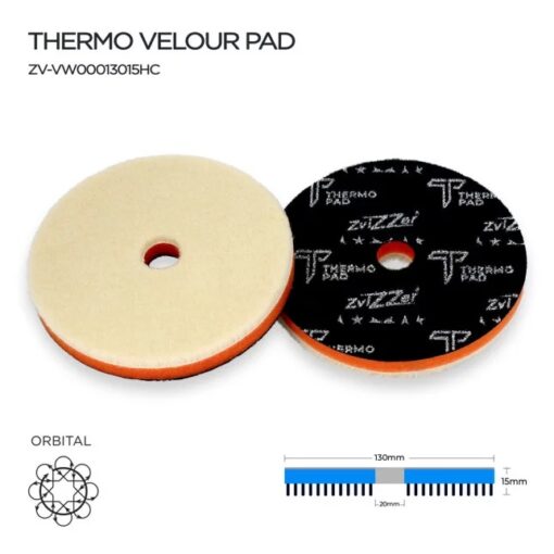 ZVIZZER - PAD WOOL THERMO D-A 125mm