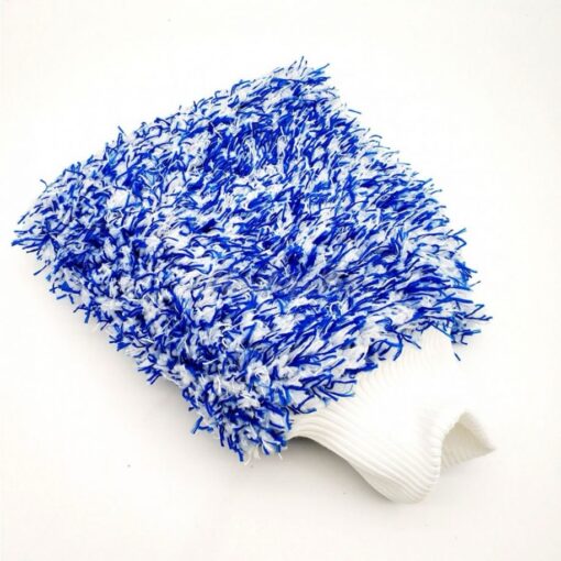 WASH MITT CN BLUE