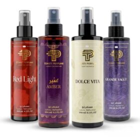 TCHISTI- PARFUM (AMBER, RED LIGHT, GRANDE VAGUE, DOLCE VITA 200ML)